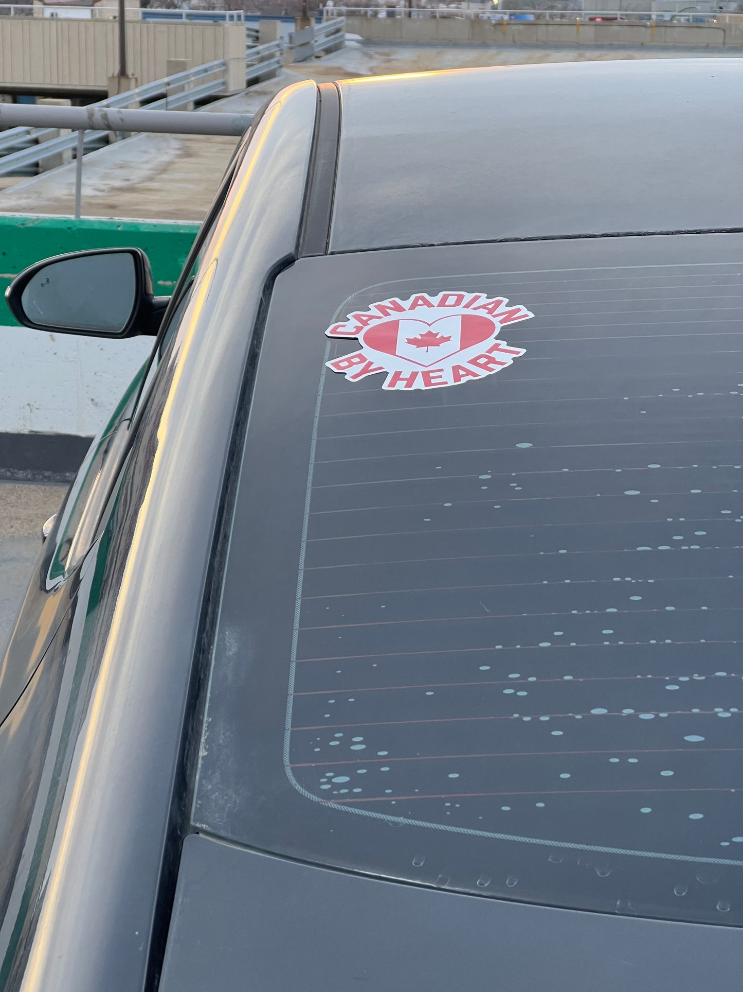 'Canadian By Heart' Sticker