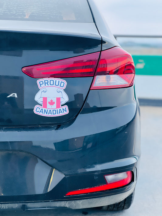 'Proud Canadian' Sticker