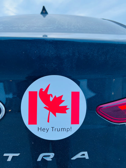 'Hey Trump!' Bumper Stickers